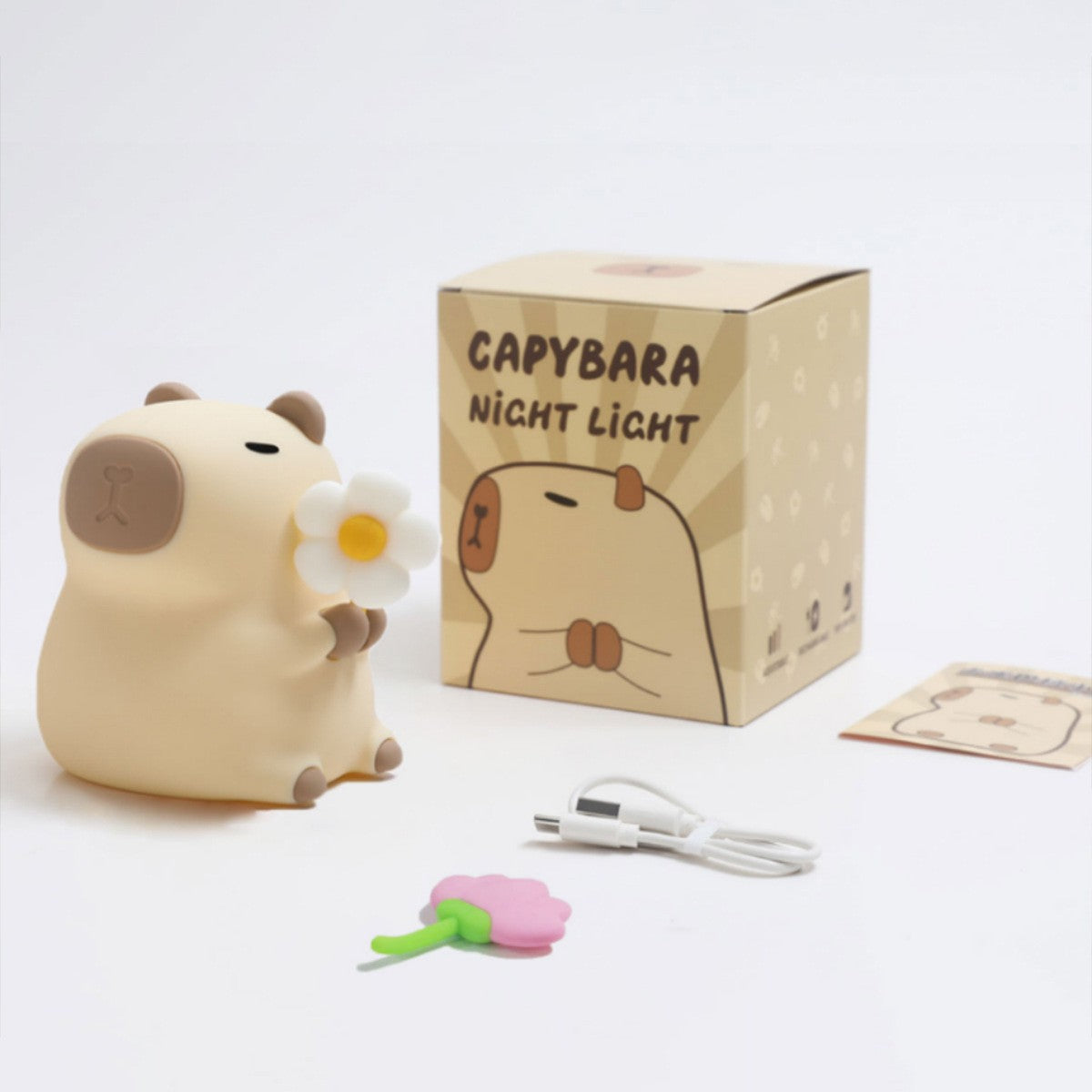 Cute Capybara Night Light