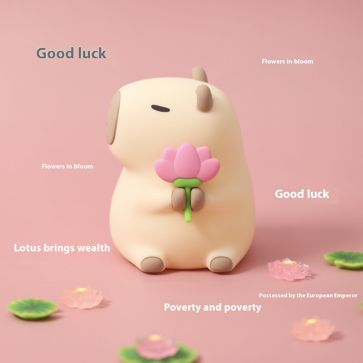 Cute Capybara Night Light
