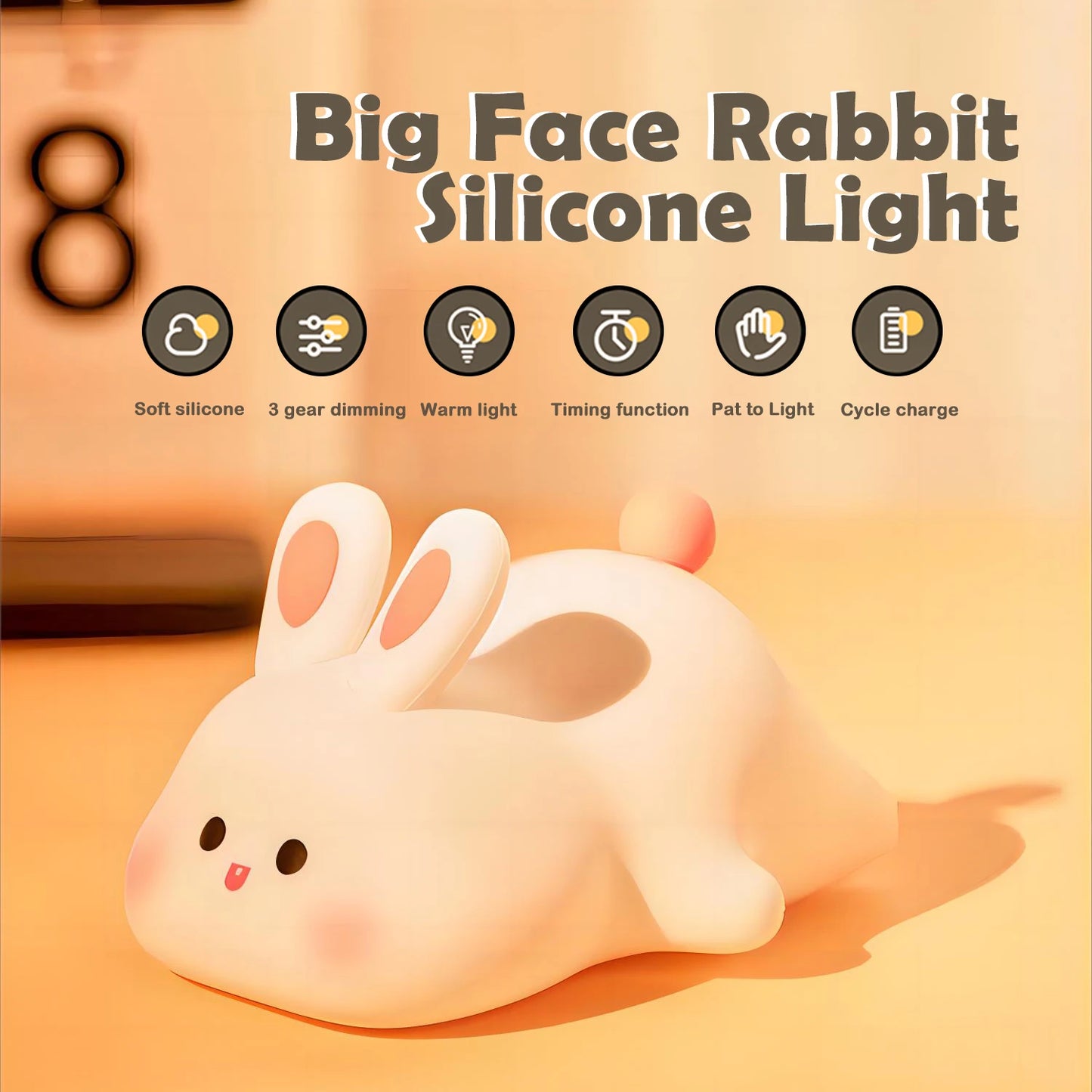 Cute Animal Night Light for Kids