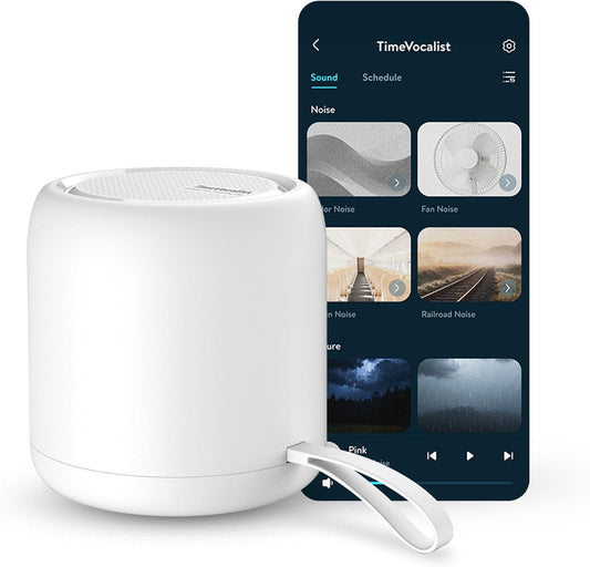 White Noise Machine & Alarm Clock with App Control