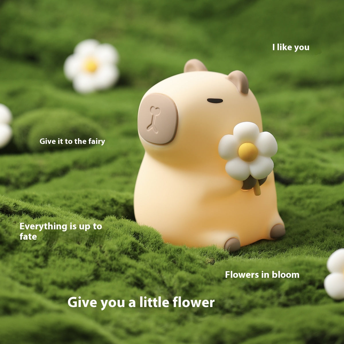 Cute Capybara Night Light