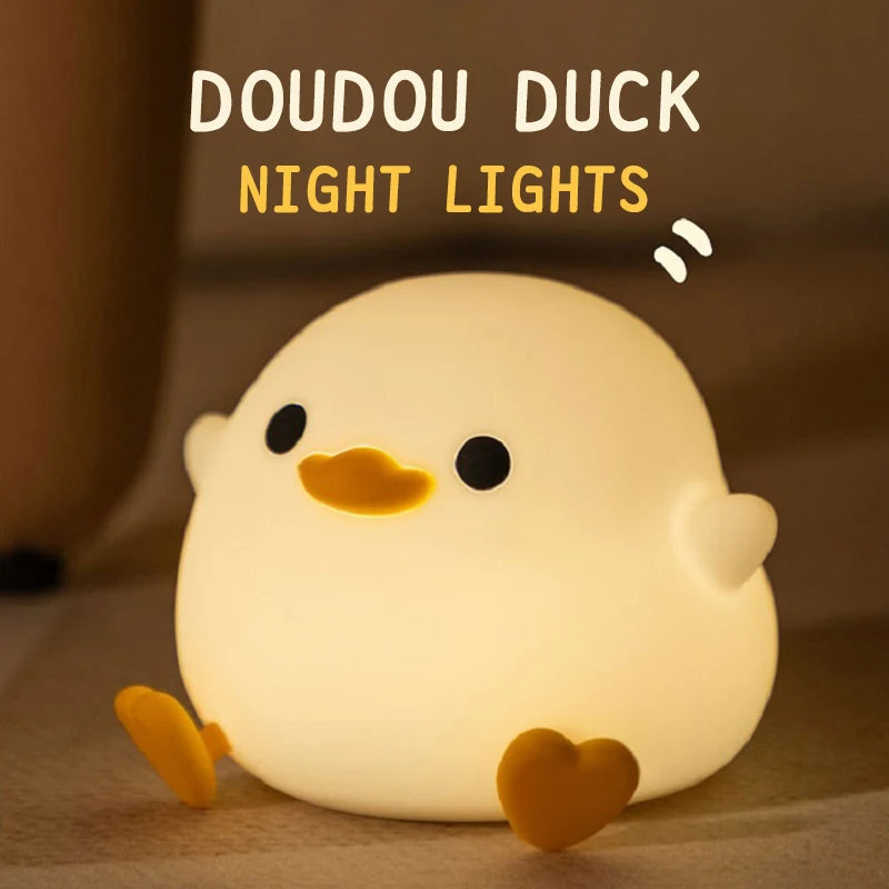 Cute Duck Night Light for Kids