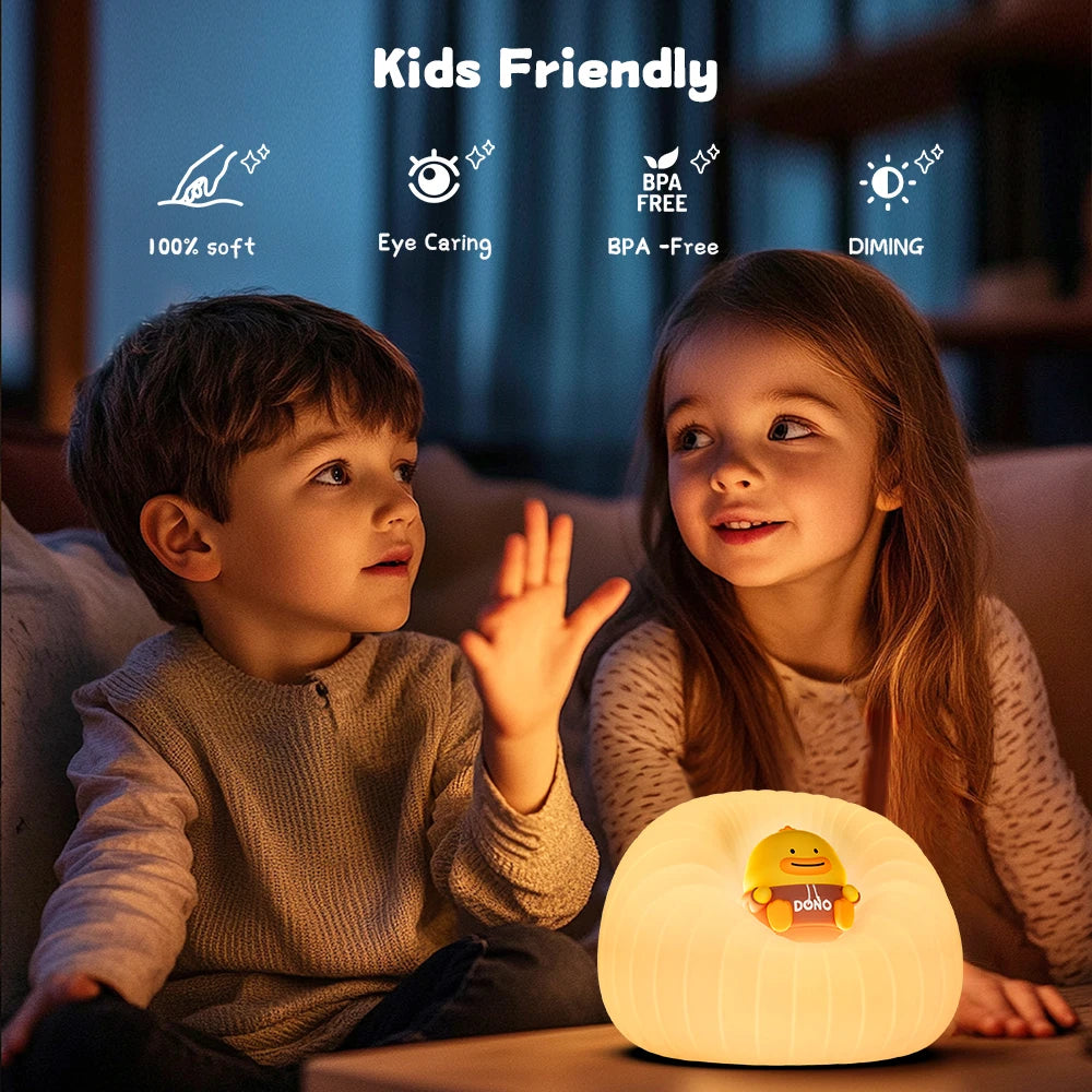 Kawaii Duck Night Light for Kids