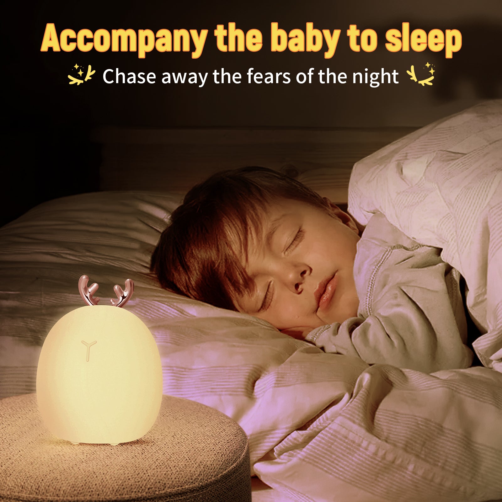 Cute Deer Night Light for Baby