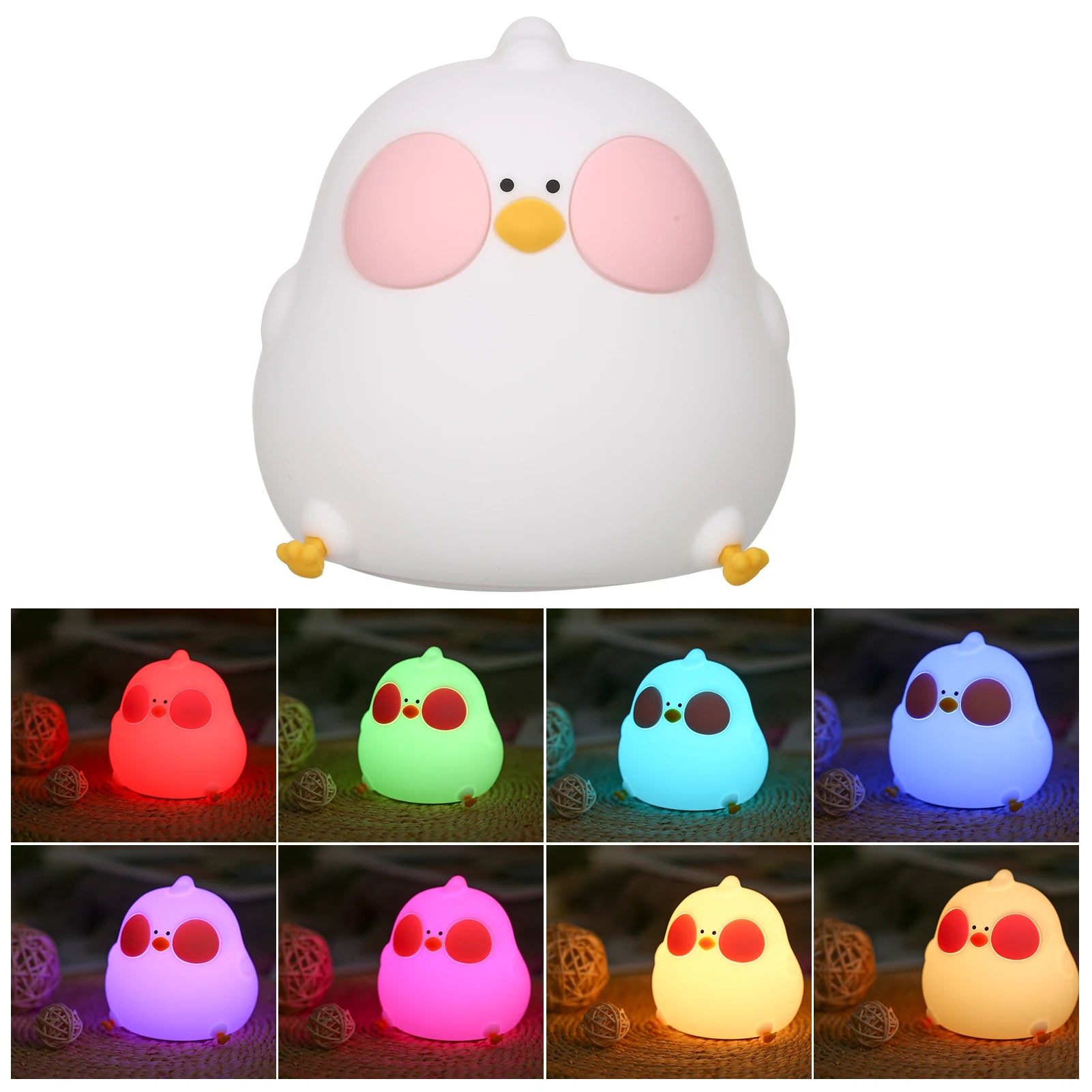Cute Chicken Night Light for Kids