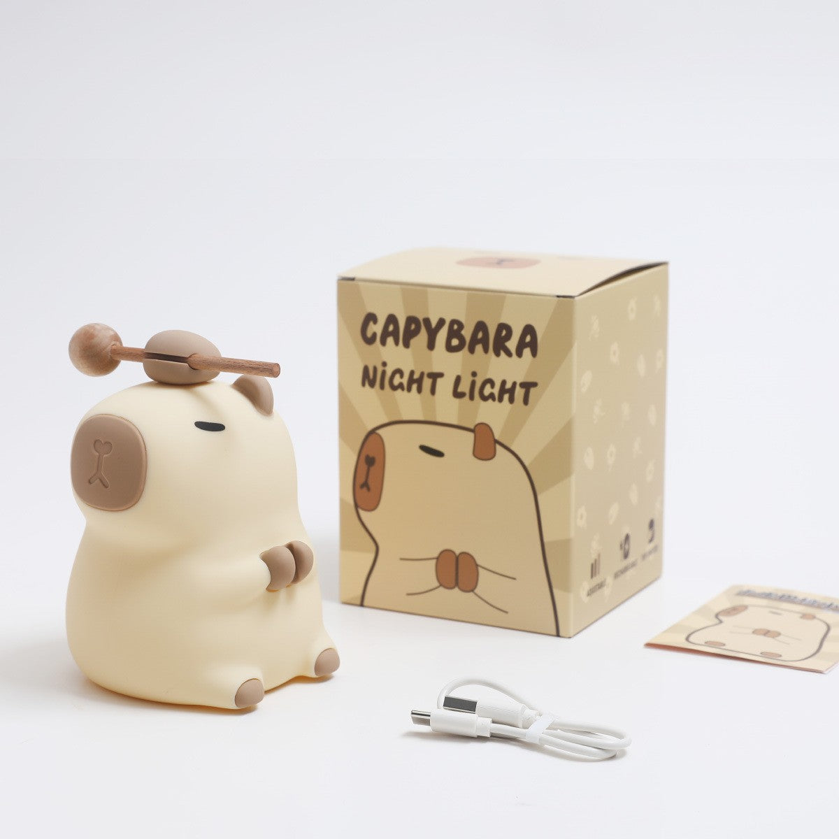 Cute Capybara Night Light