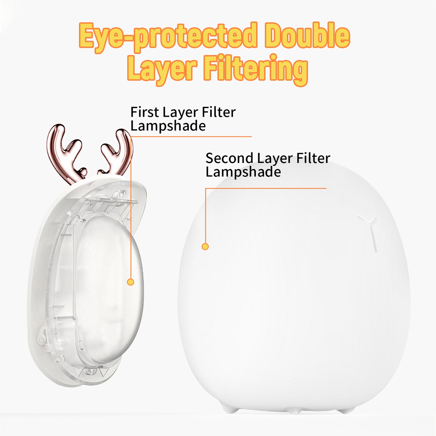 Cute Deer Night Light for Baby