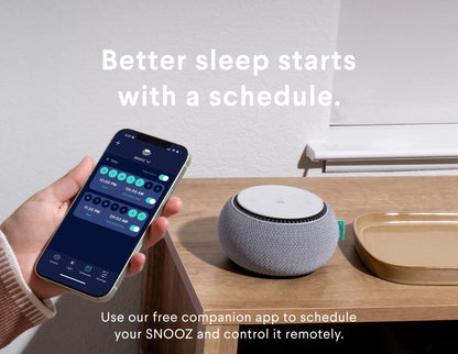 Snooz White Noise Machine with App Control