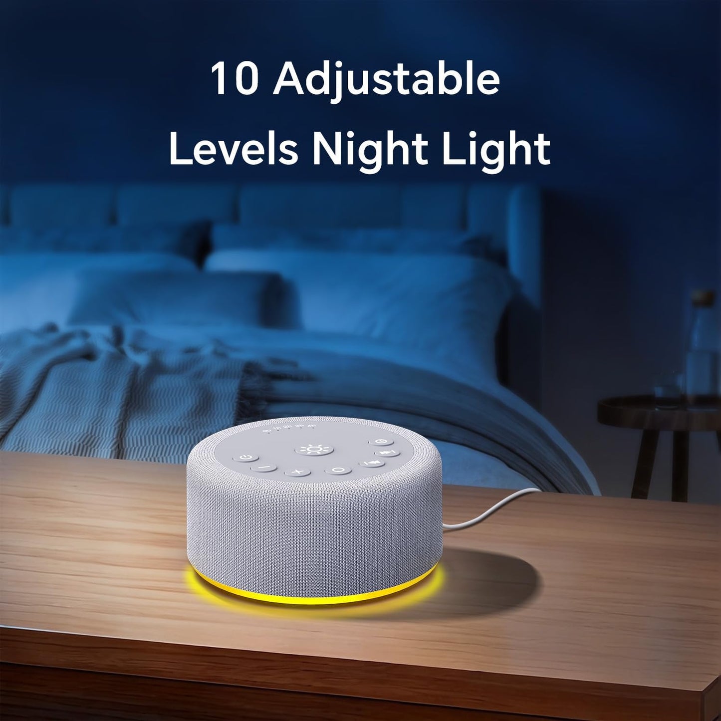 Baby Sleep Sound Machine with Night Light