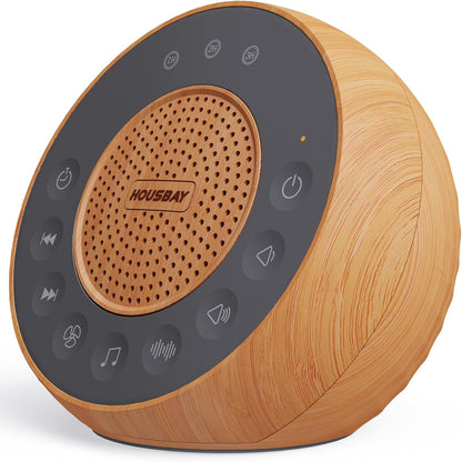 White Noise Machine — Wood Grain Design