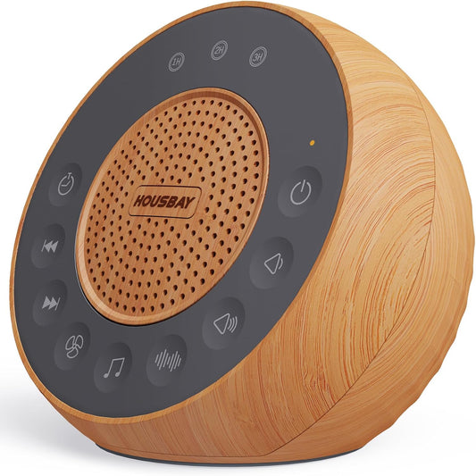 White Noise Machine — Wood Grain Design