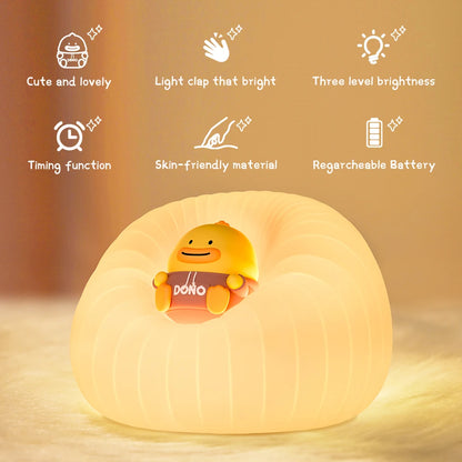 Kawaii Duck Night Light for Kids