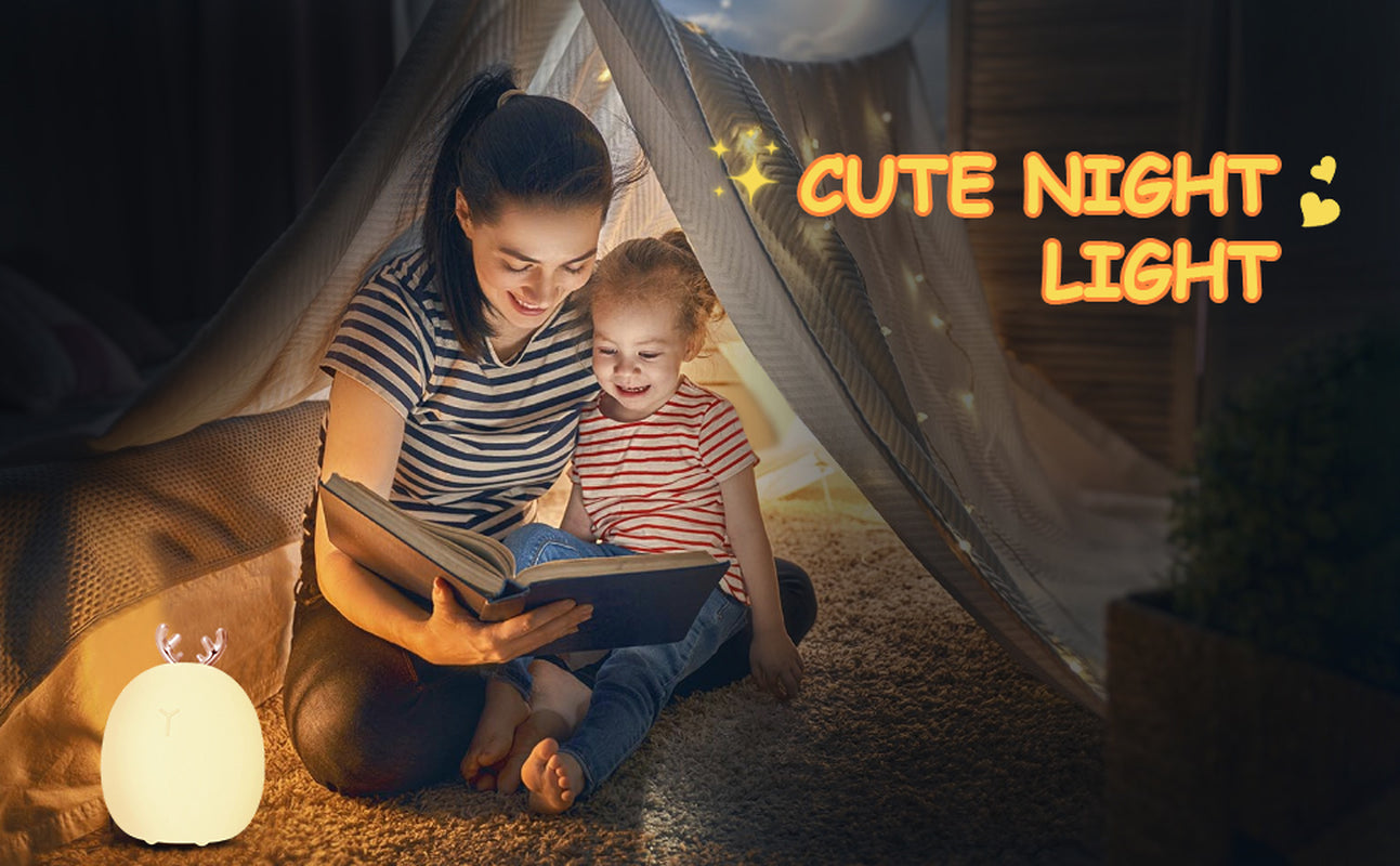 Cute Deer Night Light for Baby