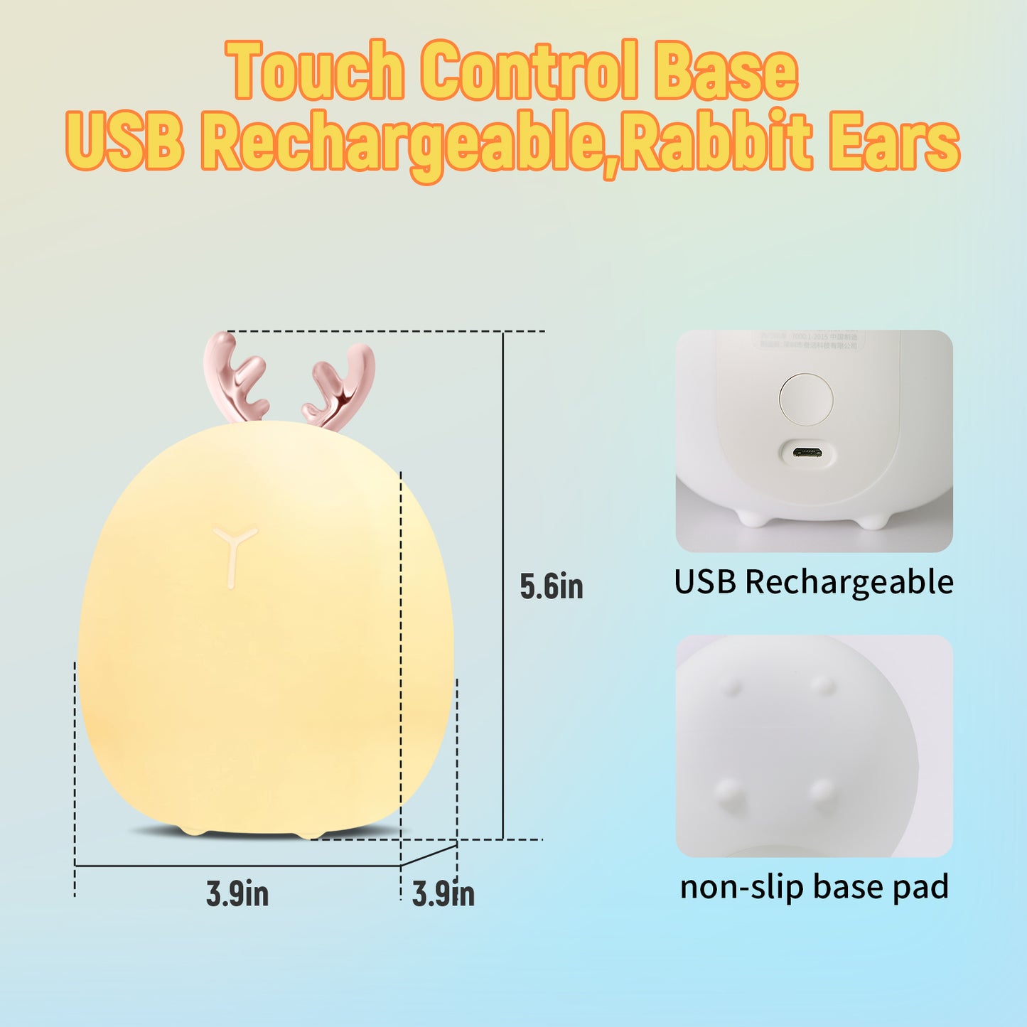 Cute Deer Night Light for Baby