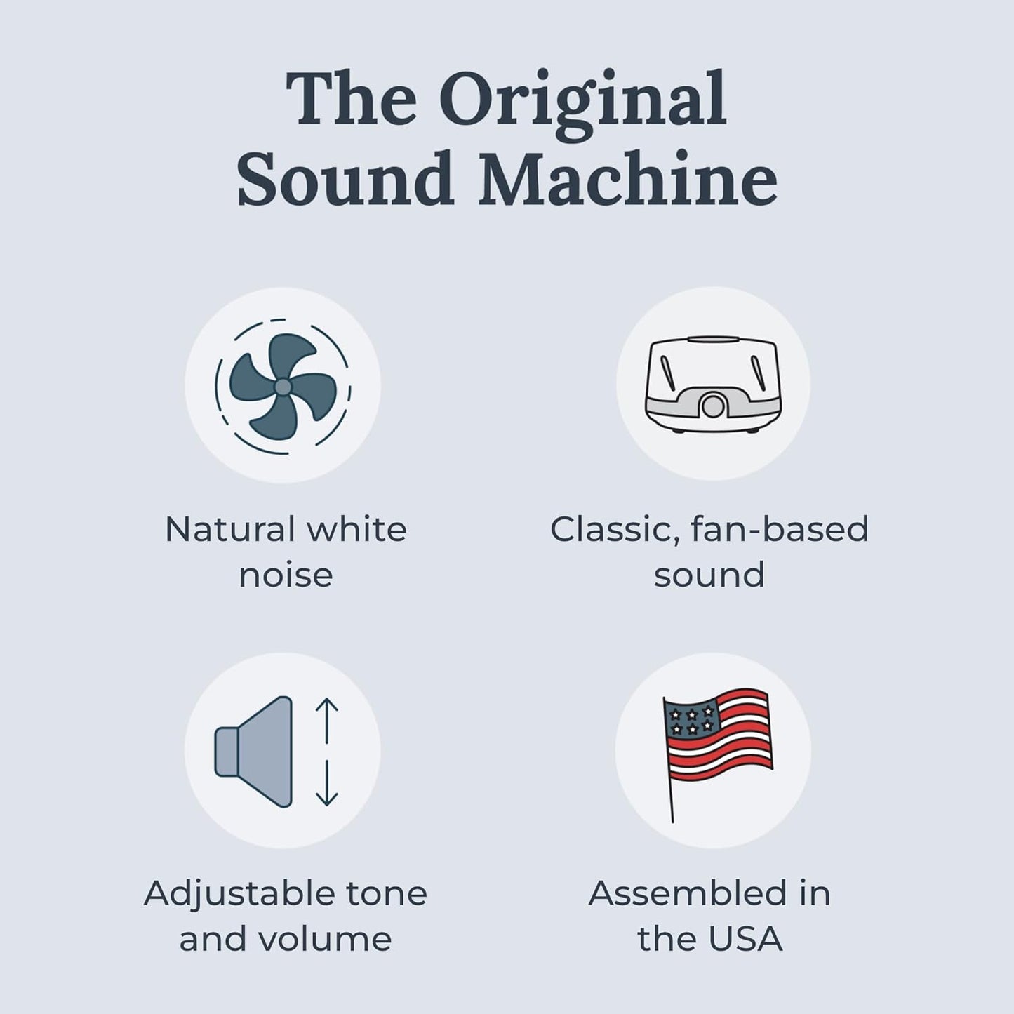 Dohm Classic White Noise Machine by Yogasleep