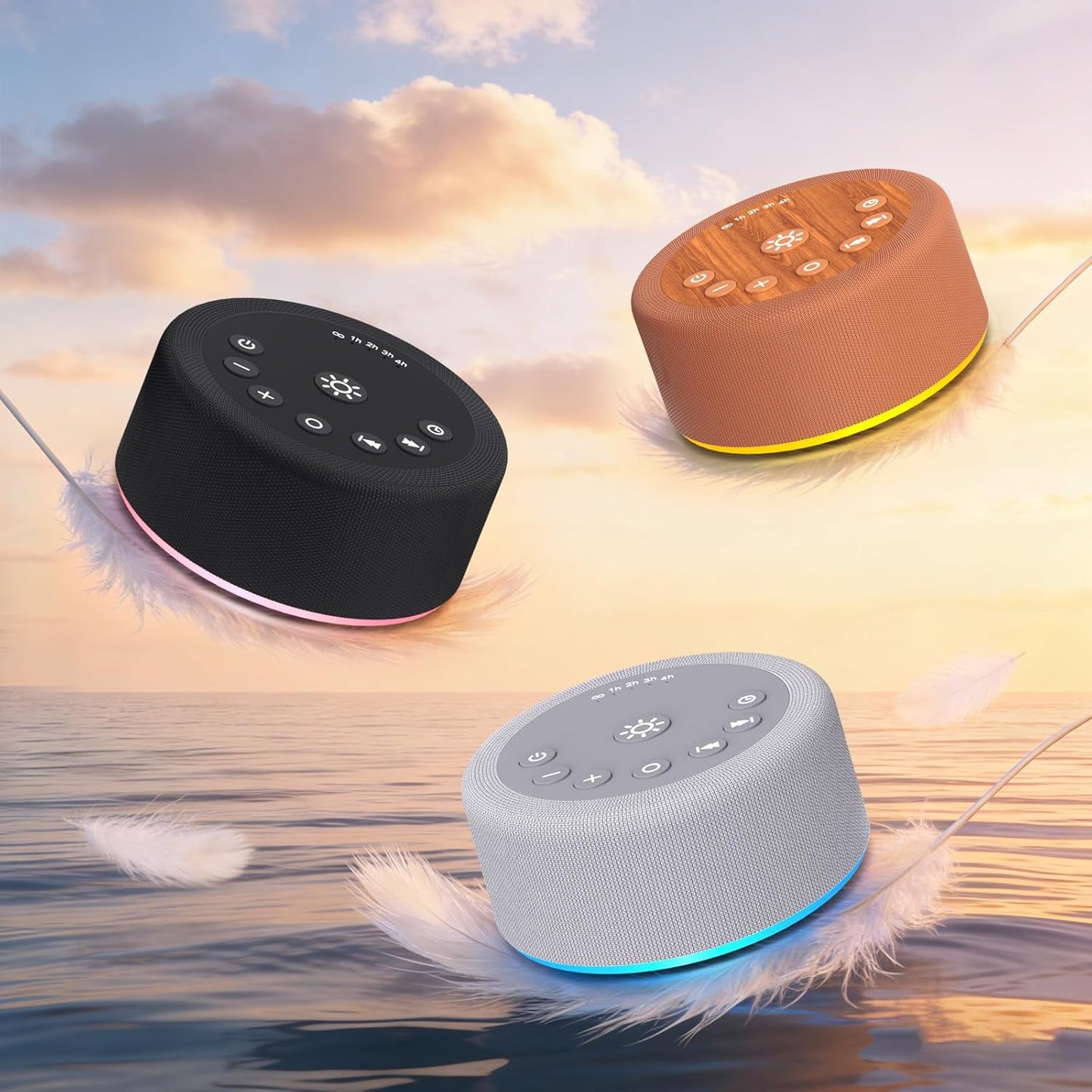 Baby Sleep Sound Machine with Night Light