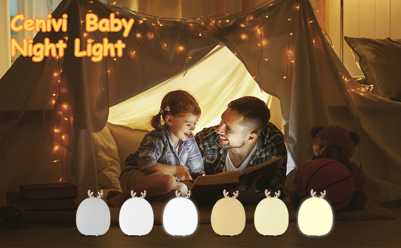 Cute Deer Night Light for Baby
