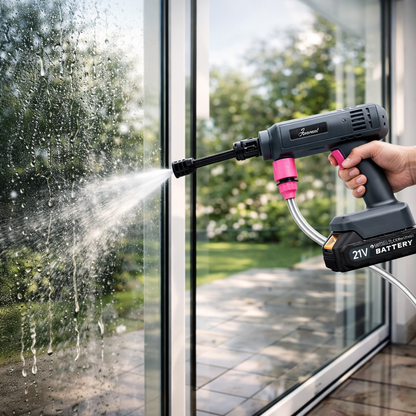 Cordless High-Pressure Washer for Car, Patio & Outdoor Cleaning