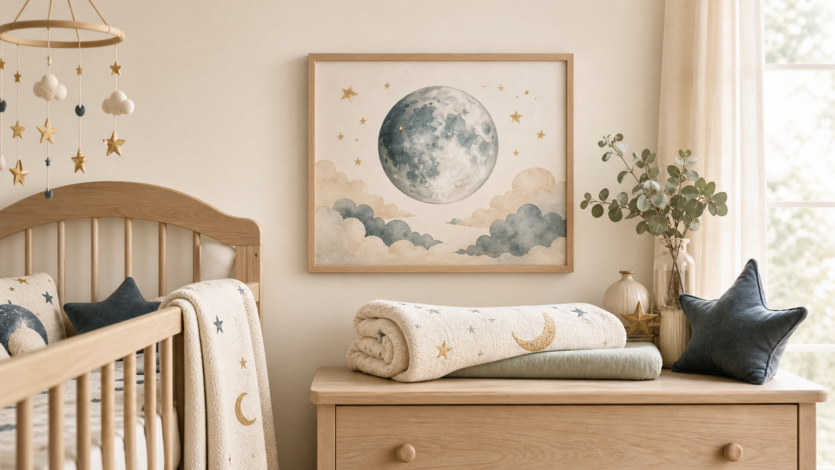Moon and Stars Nursery Decor: How to Make a Celestial Room Feel Warm