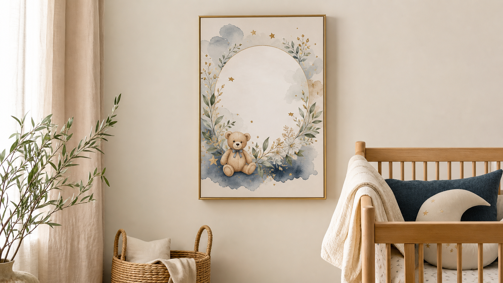 How to Choose Personalized Nursery Wall Art That Still Feels Calm